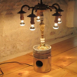 Steampunk lamp image 4