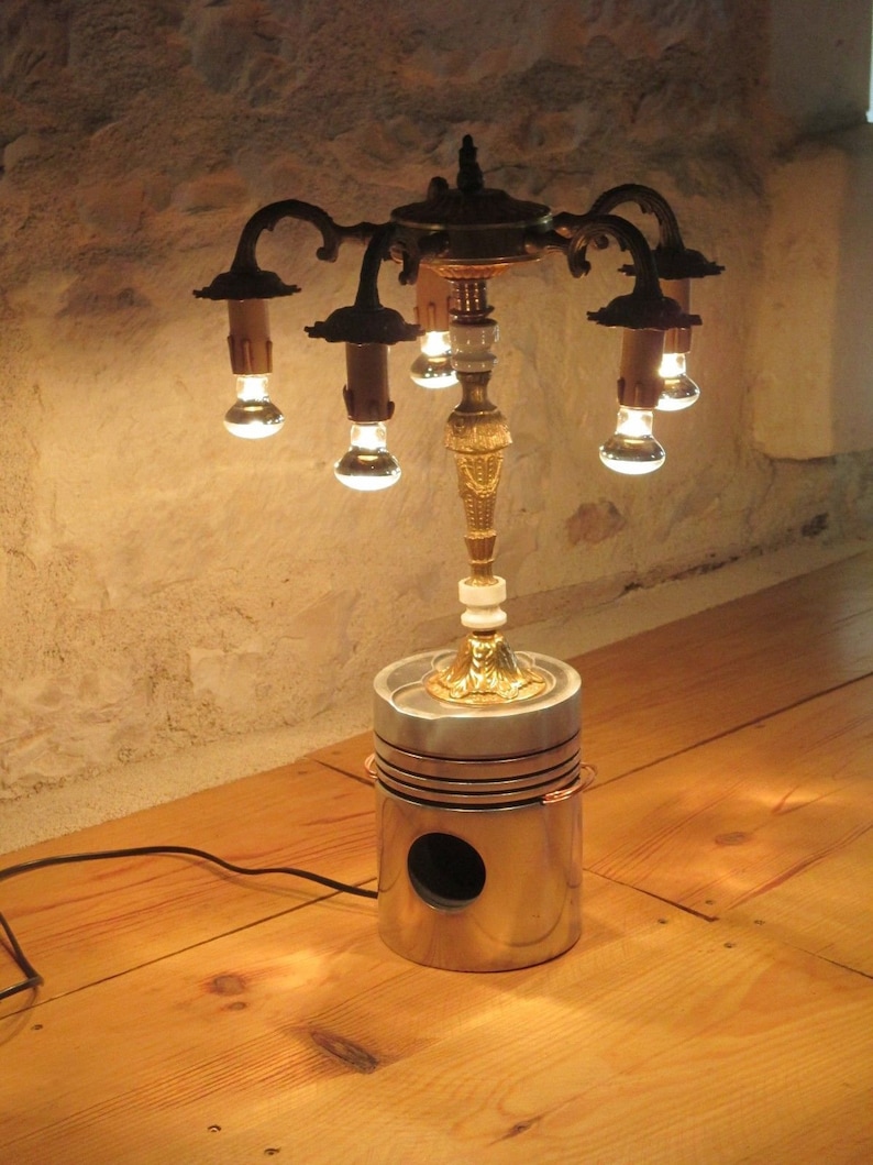 Steampunk lamp image 4