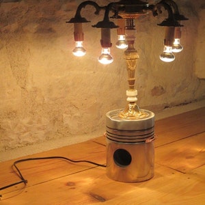 Steampunk lamp image 5