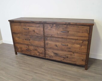 Rustic Wood Dresser