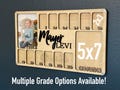 Personalized School Picture Frame | Pre K to Graduation School Picture Frame | Grade School Photo Frame | | School Years Photo Frame