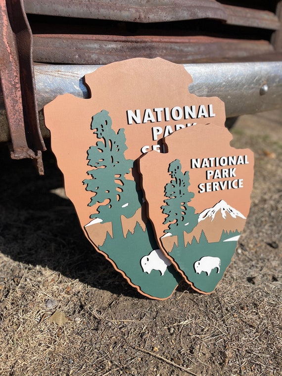 National Park Service sign at a local historical site
