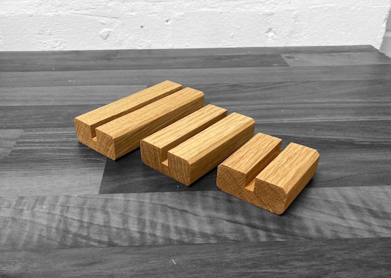 Small oak stands for displaying glass fusion central groove stands Small wooden stands prime oak glass stand wood stained glass fused