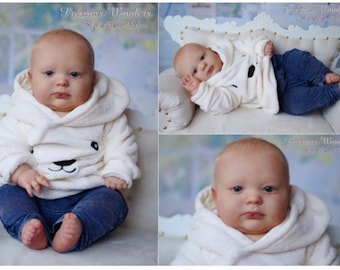 CUSTOM MADE REBORN ~ Awake Joseph 3-6 month old chubby baby