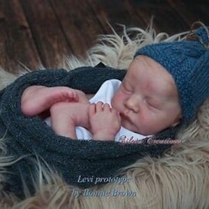 CUSTOM MADE REBORN ~ Levi by Bonnie Brown reborn baby doll.