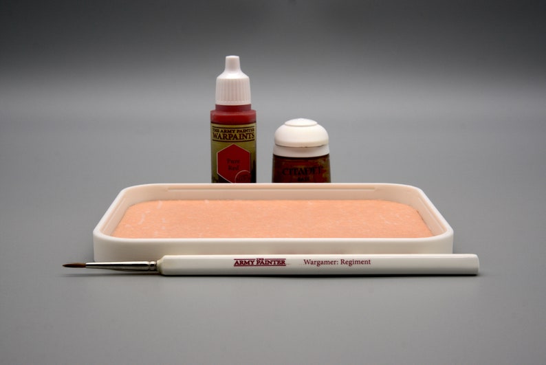 Wet Paint Palette, Miniature Painting, Hobby Painting, Wargame Painting