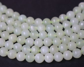 Natural New Jade green Serpentine Beads ,smooth round beads 3mm,4mm,6mm,8mm ,10mm,15 inches per strand