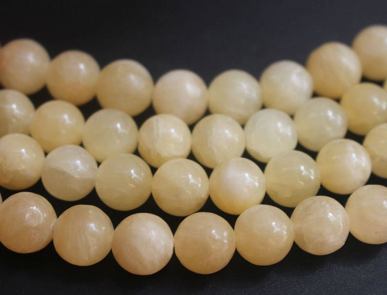 Natural Yellow Topaz Jasper Round Beads 6mm 8mm 10mm 12mm Etsy