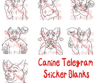 photo Free Furry Sticker Base telegram furry etsy