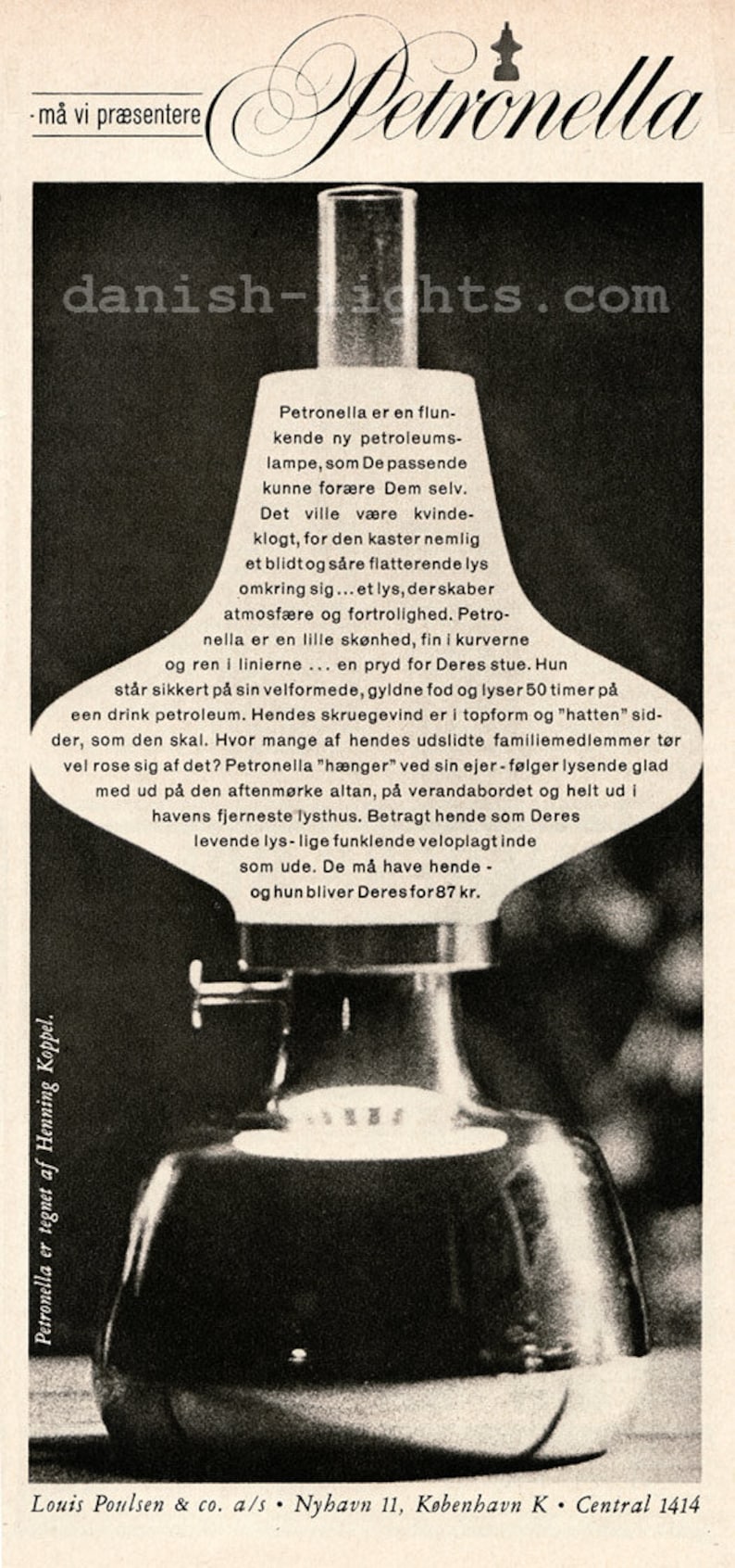 Vintage Oil Lamp by Louis Poulsen image 7
