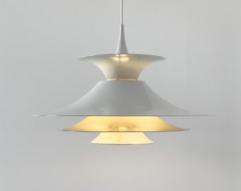 Whimsical "Radius" pendant by Erik Balslev for Fog & Morup