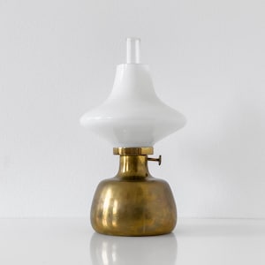 Lámpara de aceite vintage de Louis Poulsen