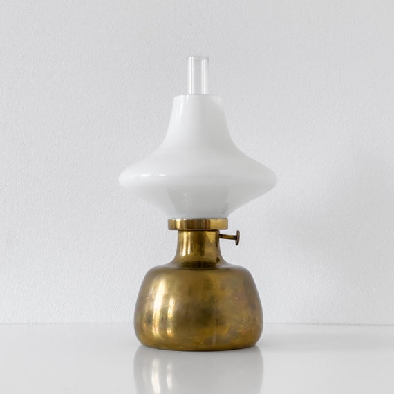 Vintage Oil Lamp by Louis Poulsen