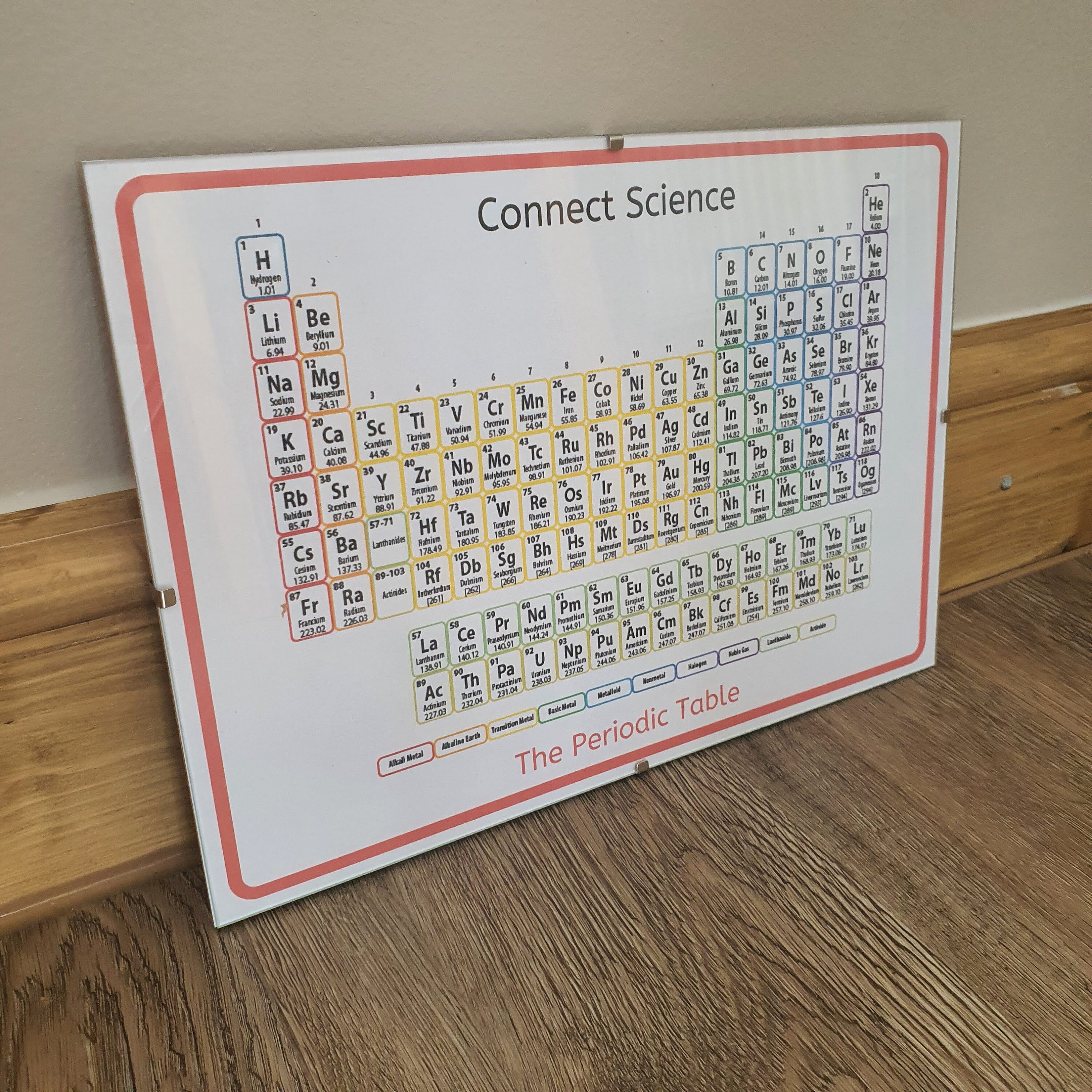 The Periodic Table Poster A4 Download Science Poster - Etsy UK