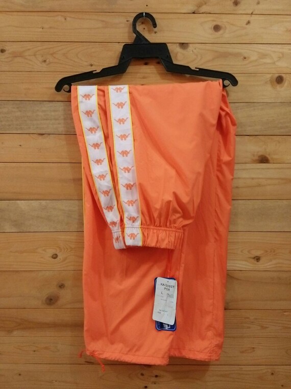 peach kappa tracksuit