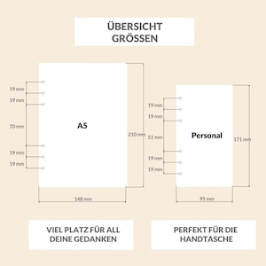 Kalendereinlagen A5 oder Personal 1 Woche 2 Seiten mit To Do Liste punktkariert 2024 2025 für Ringbuch image 7