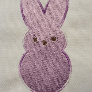 Marshmallow Peep Bunny Machine Ricamo Design