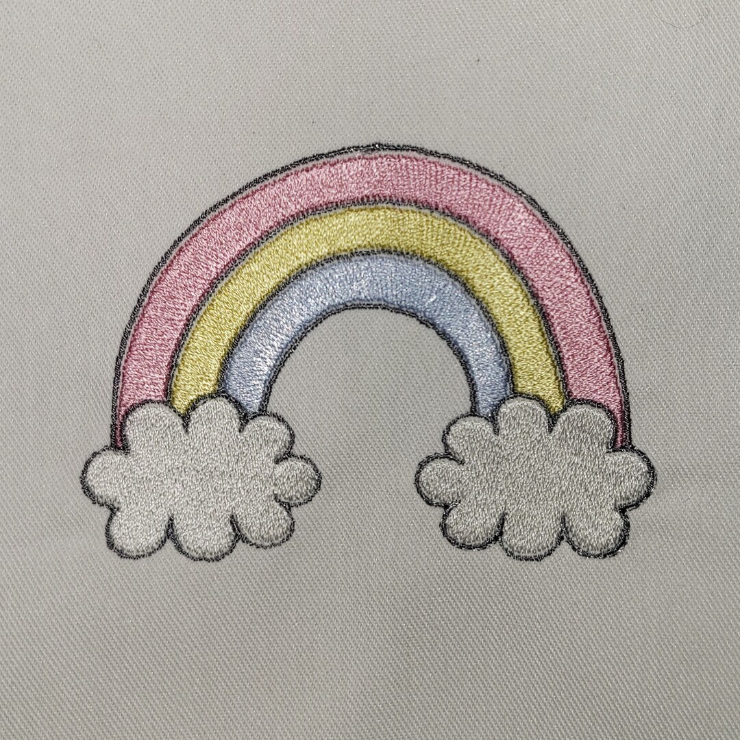 Toybox Rainbow Machine Embroidery Design - Etsy