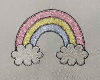 Toybox Rainbow machine embroidery design