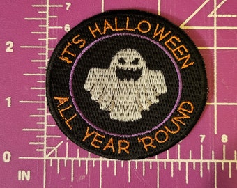 C’est Halloween toute l’année 'Patch brodé de fer