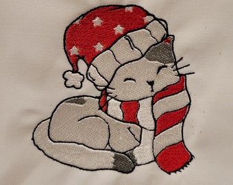 Cute Christmas Kitty #1