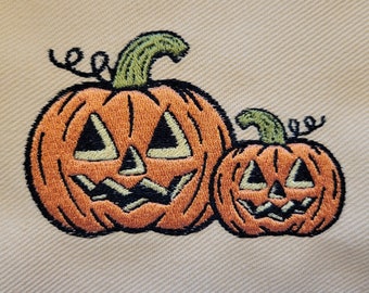 Jack-O-Lanterns Machine Embroidery Design