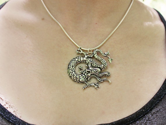 Mystical Boho Snake Pendant in Sterling Silver and Brass Mystical Boho Snake Pendant in Sterling Silver and Brass