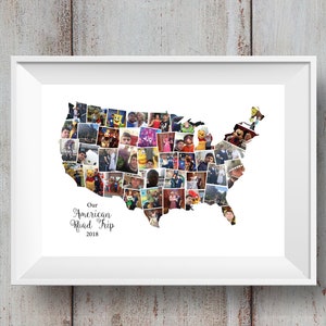 Urlaubsziel Fotomontage/ Collage - USA / Amerika