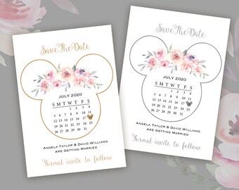 Env Inc Personalised Disney Inspired Wedding Ticket Invitations Party Invite