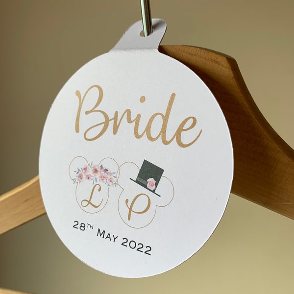 Personalised Coat Hanger Card Tags