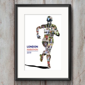 Male Runner Photo Collage
