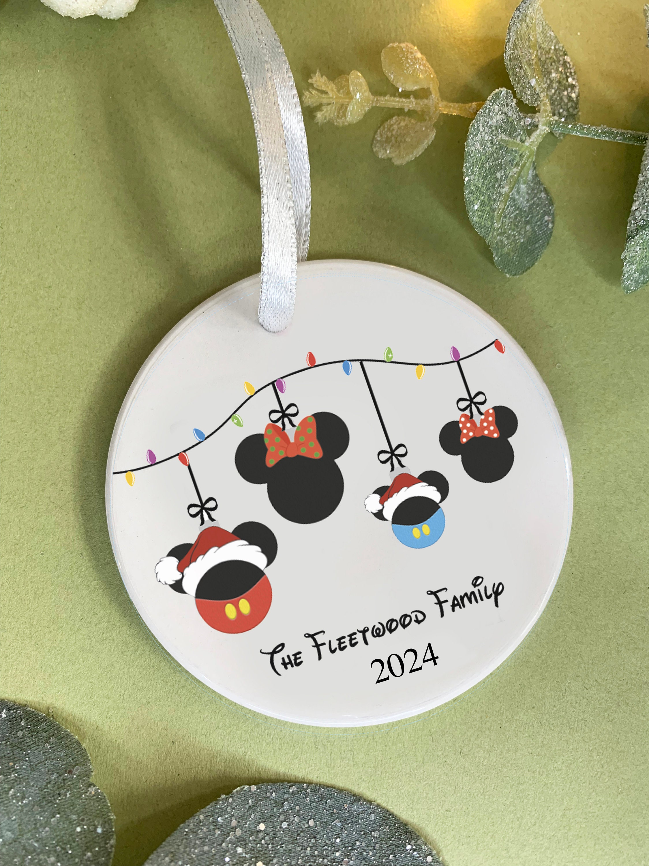 Mickey Mouse Party Decorations Minnie Mouse Happy Birthday Mickey Mouse  Ornaments Mickey Mouse Nursery Wall Decor Handmade Hanging Bauble