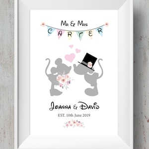 Impression de mariage Disney Minnie/Mickey
