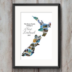 New Zealand - Holiday Destination Photo Montage collage