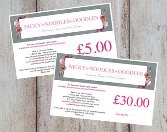 Gift Vouchers