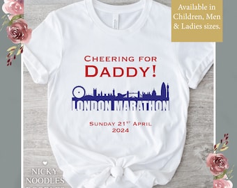 London Marathon Supporters Personalised T-Shirt