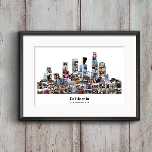 California / Los Angeles - Holiday Destination Photo Montage Collage