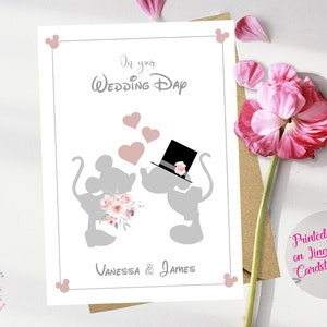 A5 Día de la boda // ¿Cuál sería tu tarjeta del día de la boda?