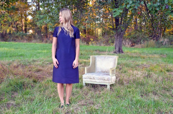 Navy Mod Shift with Pockets - image 1