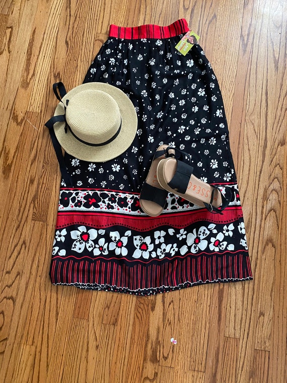 70s Flower Power Skirt - Alex Coleman