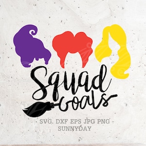 Download Free Squad Goals Svg Etsy PSD Mockup Template