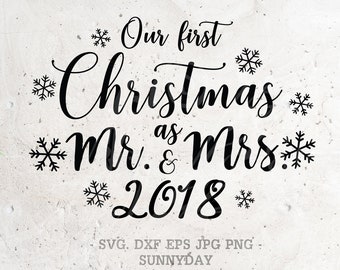 Download Our first christmas svg | Etsy