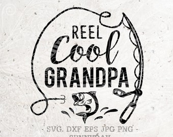 Download Grandpa fishing svg | Etsy
