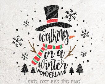 Download Png Jpeg Snowman Svg Digital Design Christmas Song Walking In The Winter Wonderland Clip Art Art Collectibles Delage Com Br