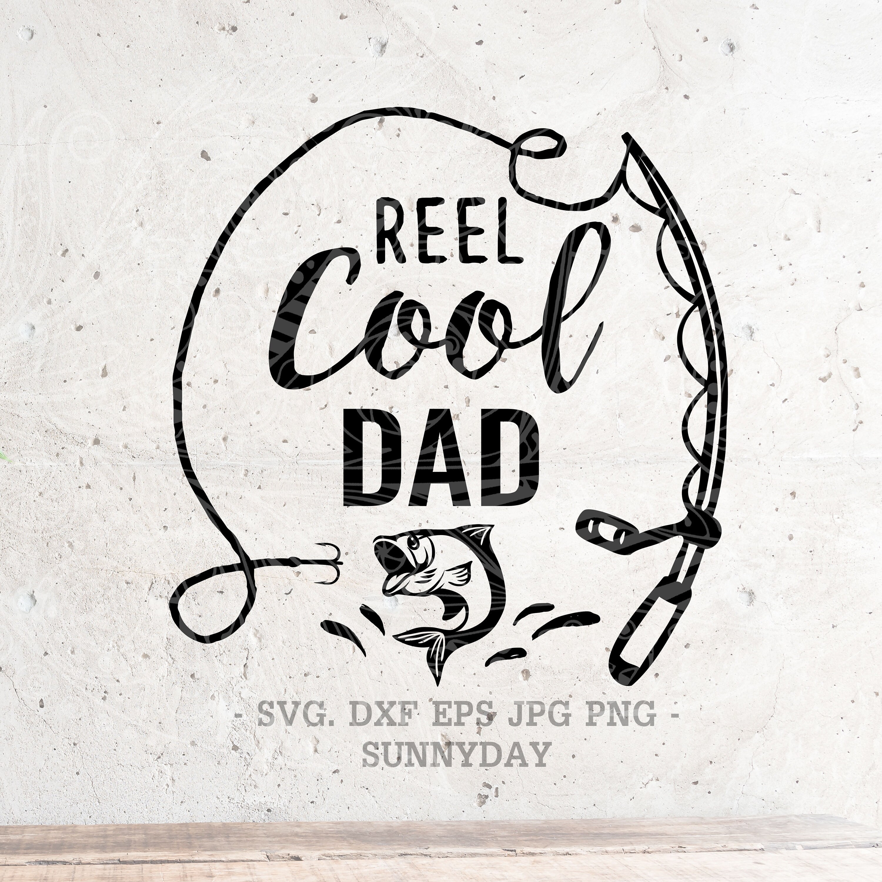 Free Free 243 Dad Fishing Svg Reel Cool Dad SVG PNG EPS DXF File