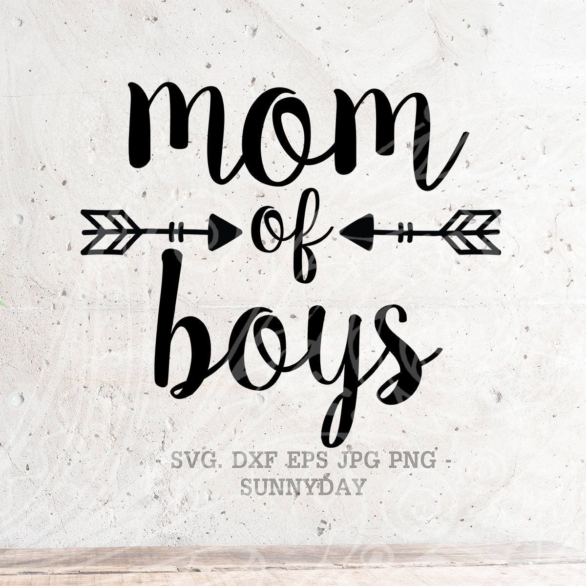 Download Mom of boys SVG File DXF Silhouette Print Vinyl Cricut ...