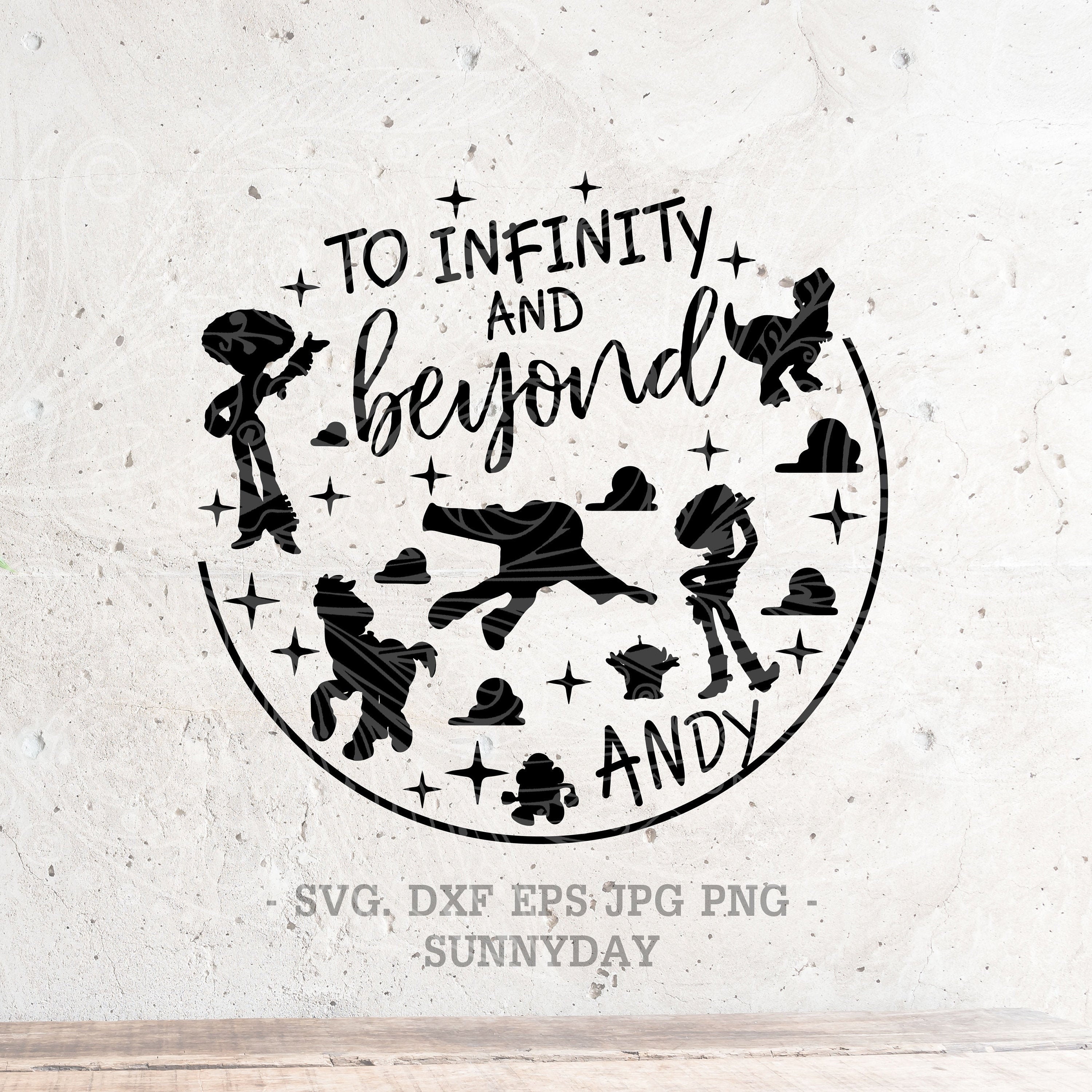 To Infinity and Beyond Svg Squadgoals SVG Svg File DXF - Etsy