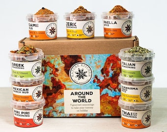 Around the World Gift Box  | Spice Hampers | Gift Sets