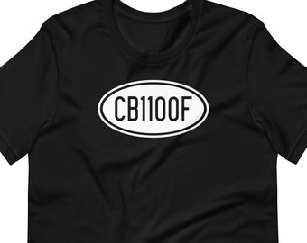 CB1100F T-Shirt, Retro Old Style Cafe Racer, CB1100 Motorcycle Tee Shirt