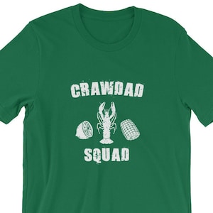 Crawdad T Shirt, Crawdad Squad, Cray Fish, Funny Crawfish, Freshwater Lobster, Crawdad Shellfish, Crawdads TShirt, Shellfish Boil